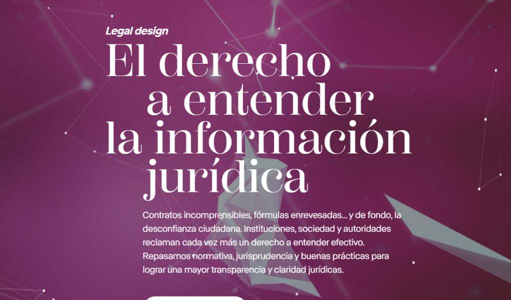 El derecho a entender la información jurídica